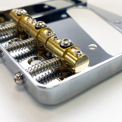 AxLabs Tele-Style Bridge with Brass Swivel Saddles - AxLabs