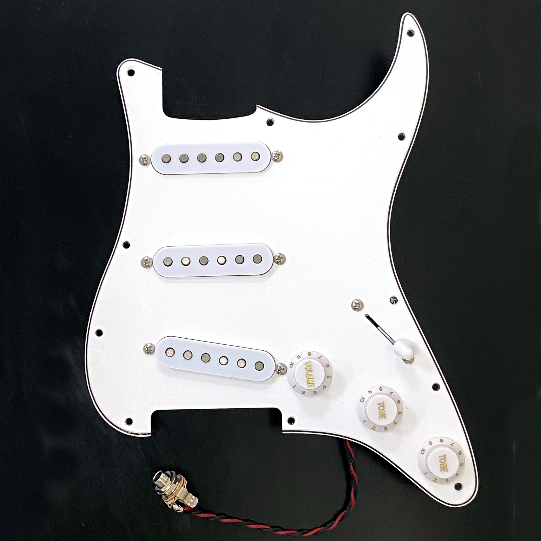 Habanero Loaded Strat-Style Pickguard - S/S/S - AxLabs