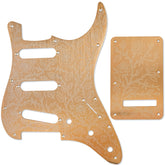AxLabs Aluminum Etched Rose Strat-style Pickguard & Back Plate - S/S/S - AxLabs