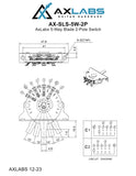 AxLabs 5-Way Blade 2-Pole Switch - AxLabs