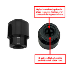 AxLabs Tele®-Style Barrel Switch Tip with Nylon Insert - AxLabs