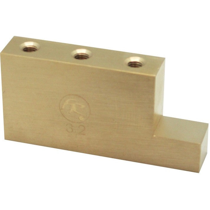 Fat Brass L Shaped Tremolo Block - AxLabs