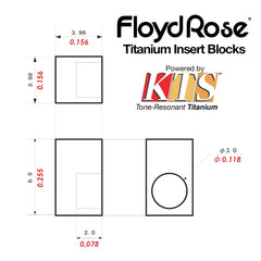 KTS Titanium String Lock Insert Blocks - AxLabs