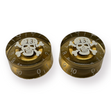 AxLabs Speed Knobs with Skull Graphic - 18 Spline (Set of 2)