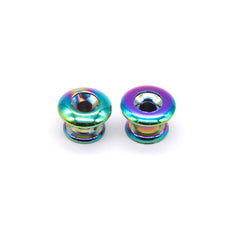 KD By AxLabs Small Strap Buttons (2) Rounded Top - 13mm Top, 10mm Bottom - AxLabs