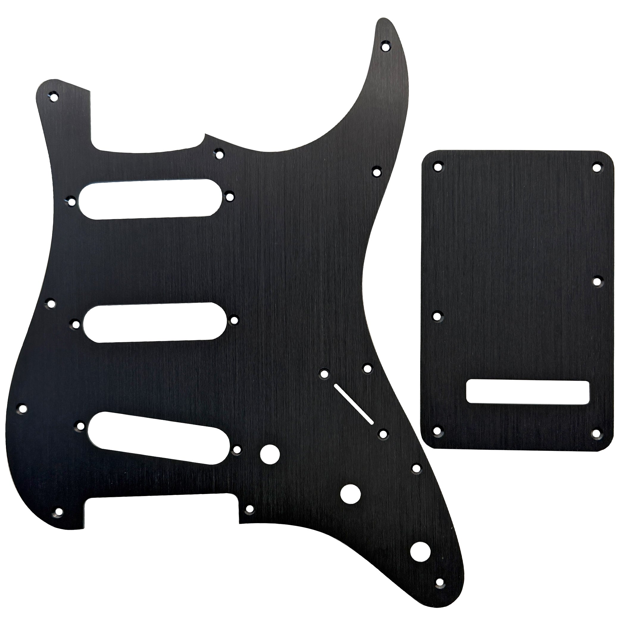 AxLabs Aluminum Blank Strat-style Pickguard & Back Plate - S/S/S - AxLabs