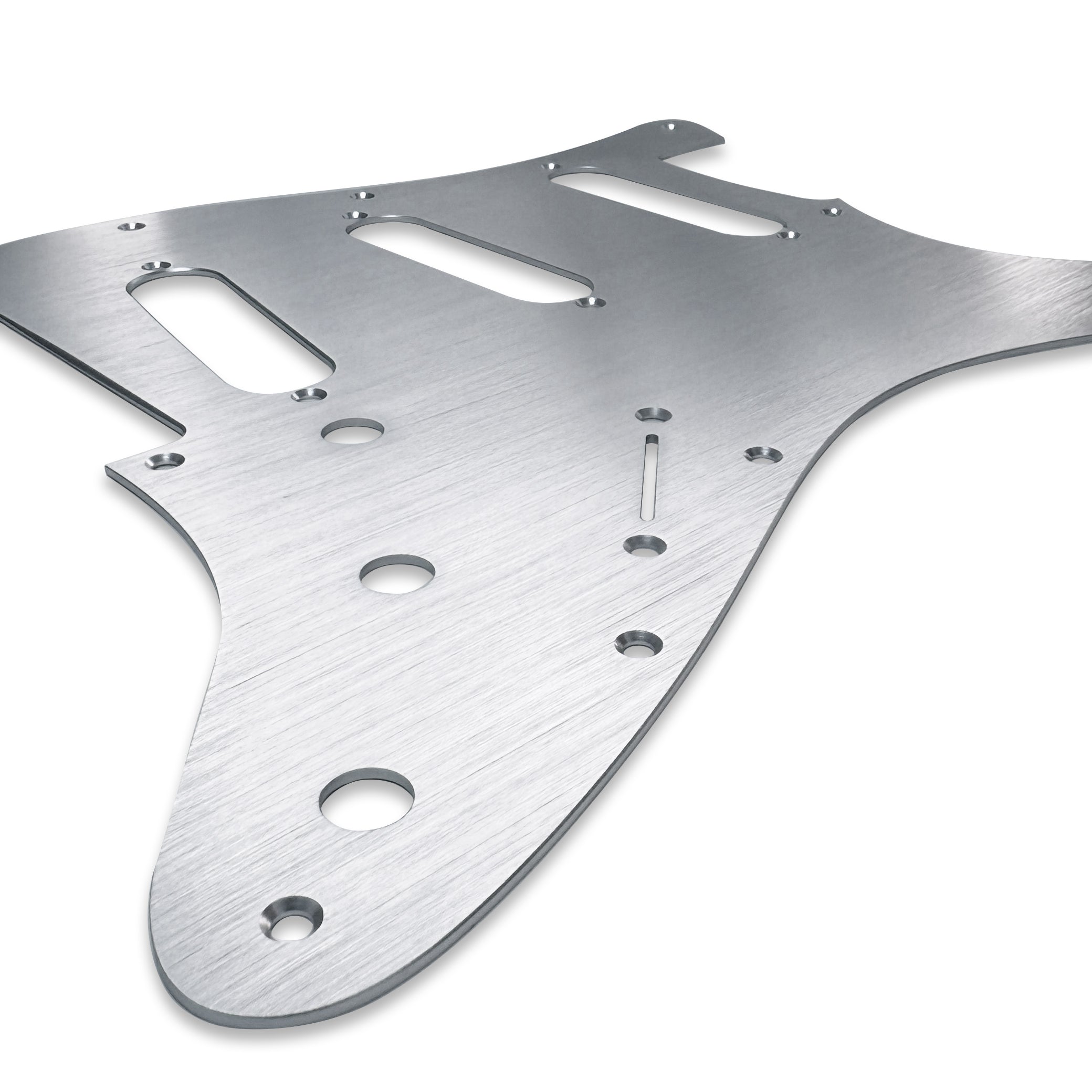 AxLabs Aluminum Blank Strat-style Pickguard & Back Plate - S/S/S - AxLabs