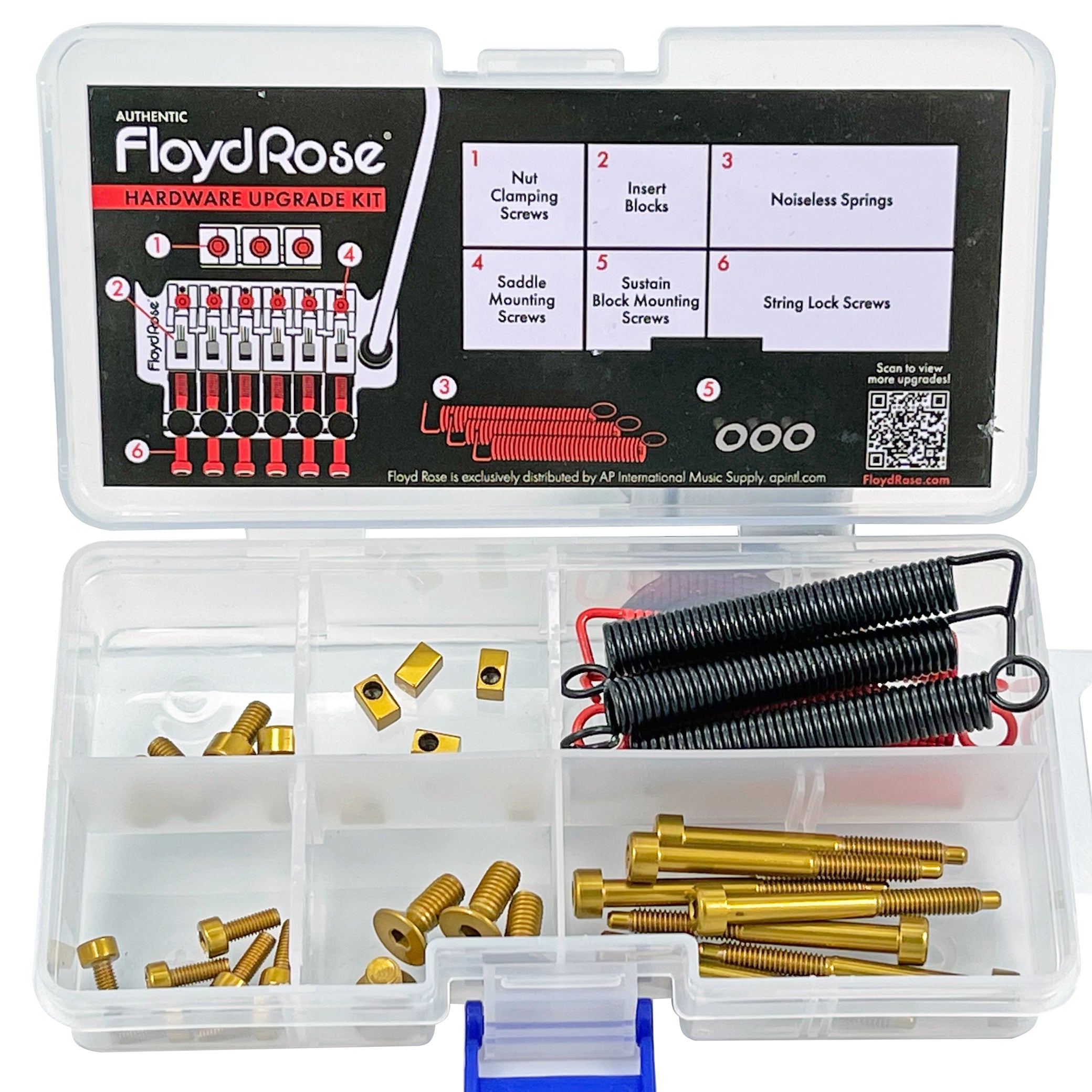 FLOYD ROSE FRUK1-SS-BC - Kit Aggiornamento Hardware Colore - Foto 11