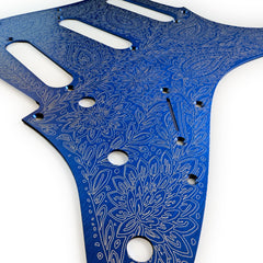AxLabs Aluminum Etched Paisley Strat-style Pickguard - S/S/S - AxLabs