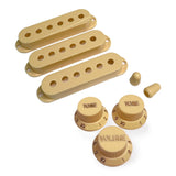 Pickup Covers, Knobs, & Switch Tips Set for Strat-Style Guitars