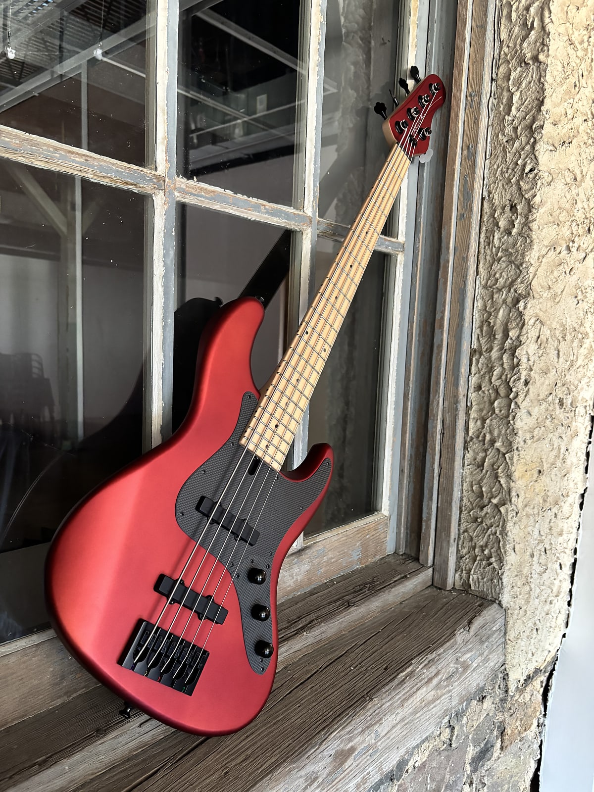 Brubaker JXB USA 5 Performance Series bass 2025 - Red Satin