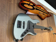 Brubaker JXB USA 4 Performance Series bass with BOB technology 2025 - Silver Steel