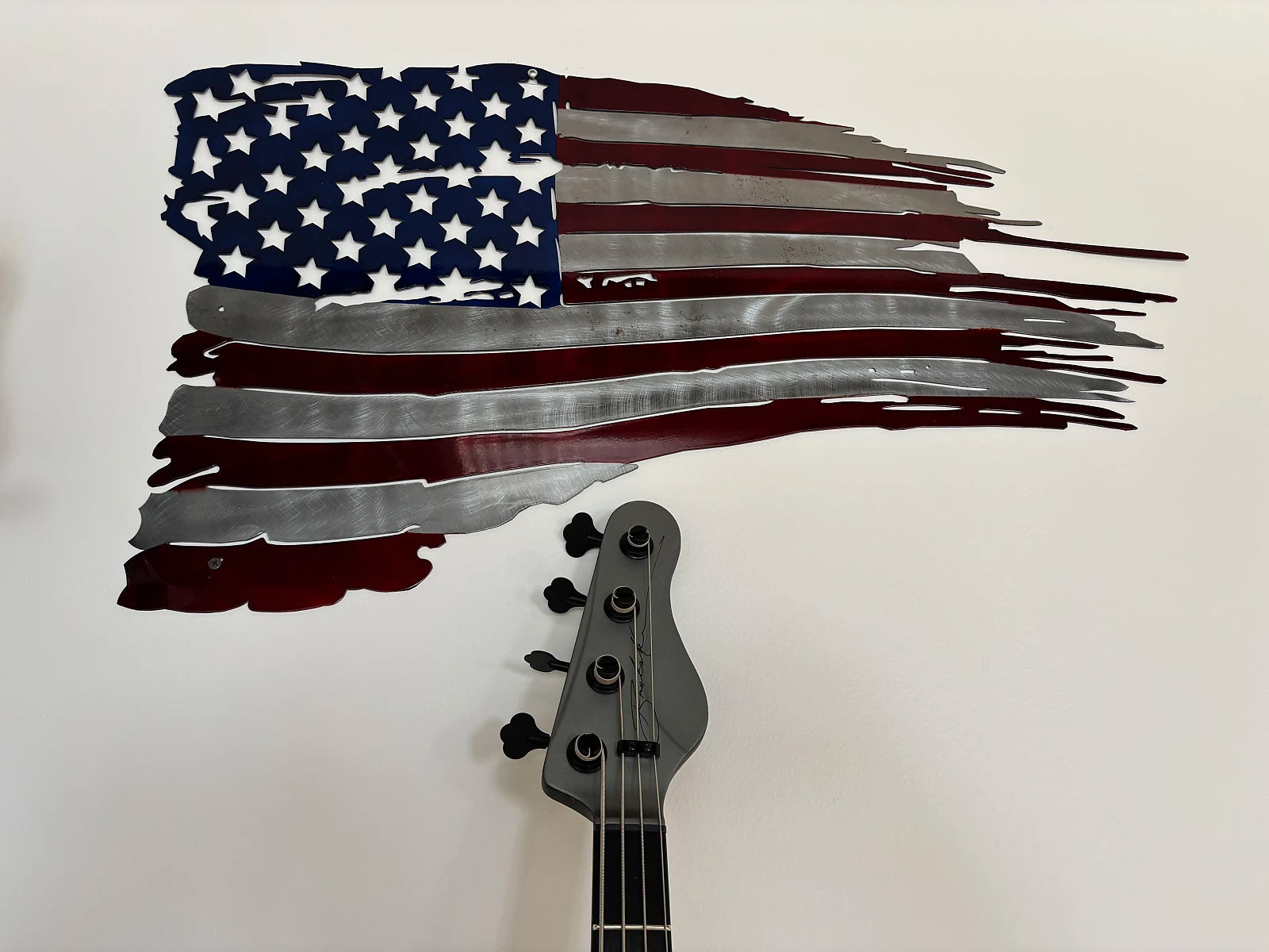 Brubaker JXB USA 4 Performance Series bass with BOB technology 2025 - Silver Steel