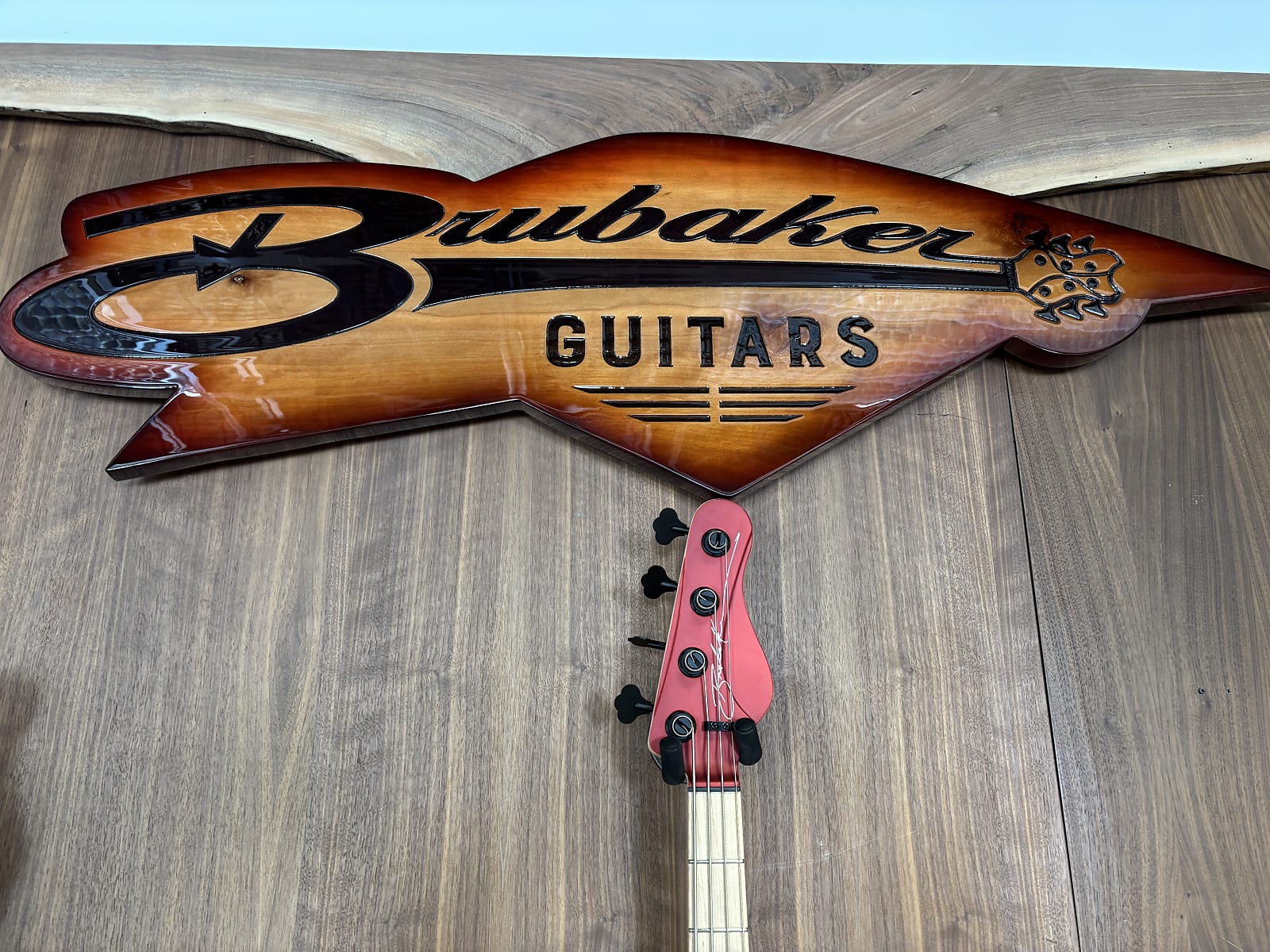 Brubaker JXB USA 4 Performance Series bass 2025 - Renzo Red satin