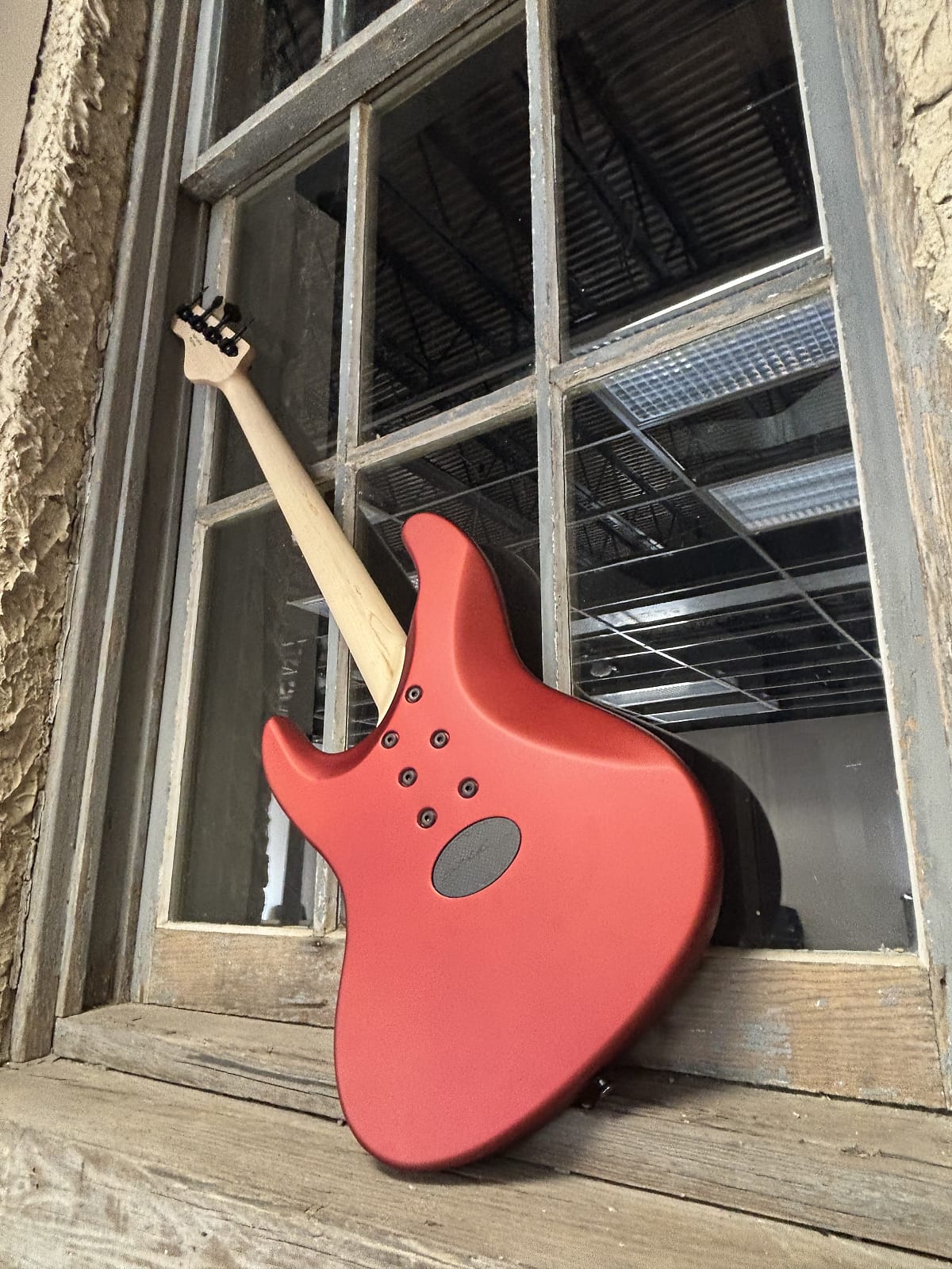 Brubaker JXB USA 4 Performance Series bass 2025 - Renzo Red satin