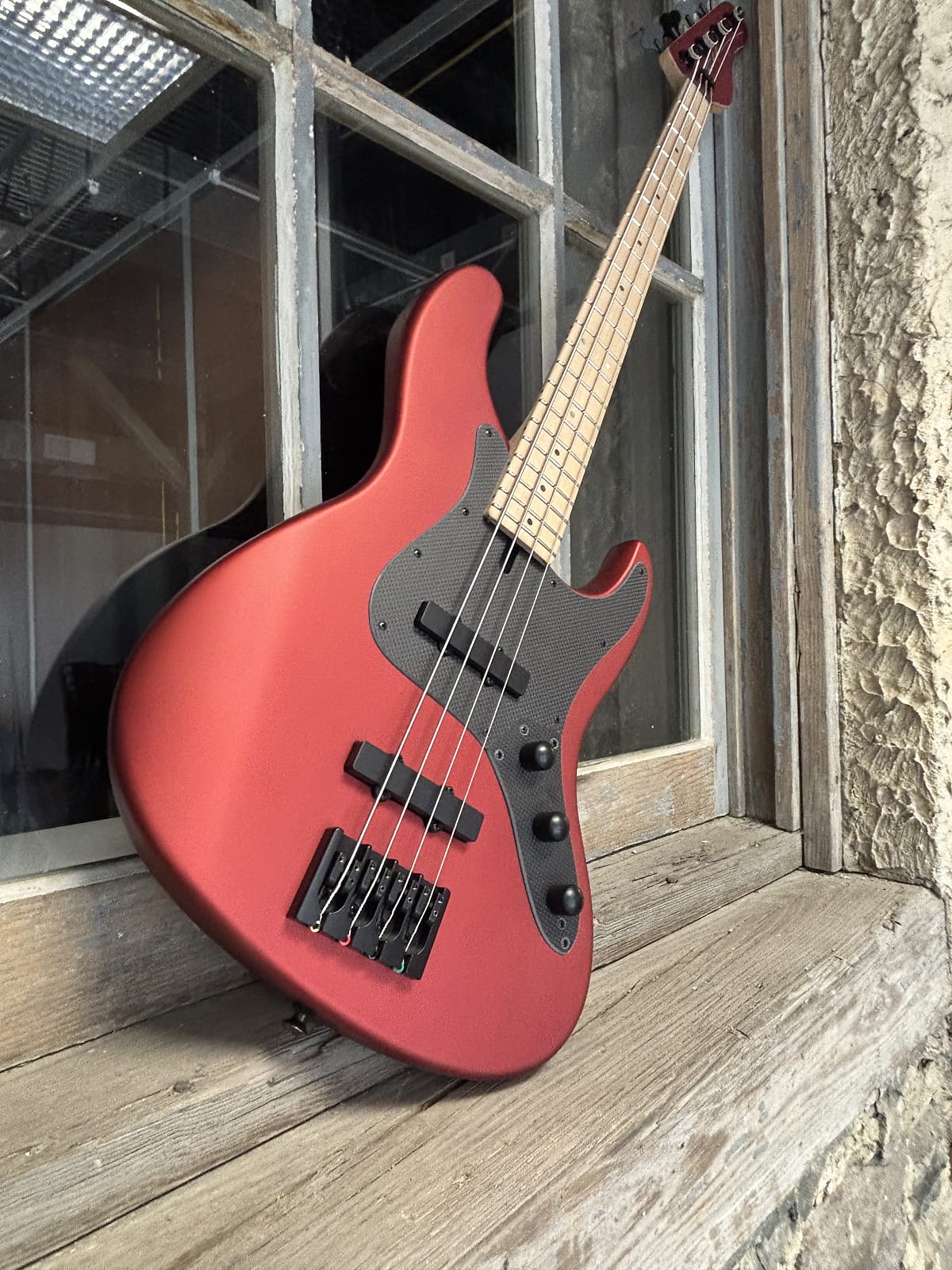Brubaker JXB USA 4 Performance Series bass 2025 - Renzo Red satin