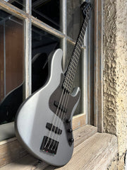 Brubaker JXB USA 4 Performance Series bass with BOB technology 2025 - Silver Steel