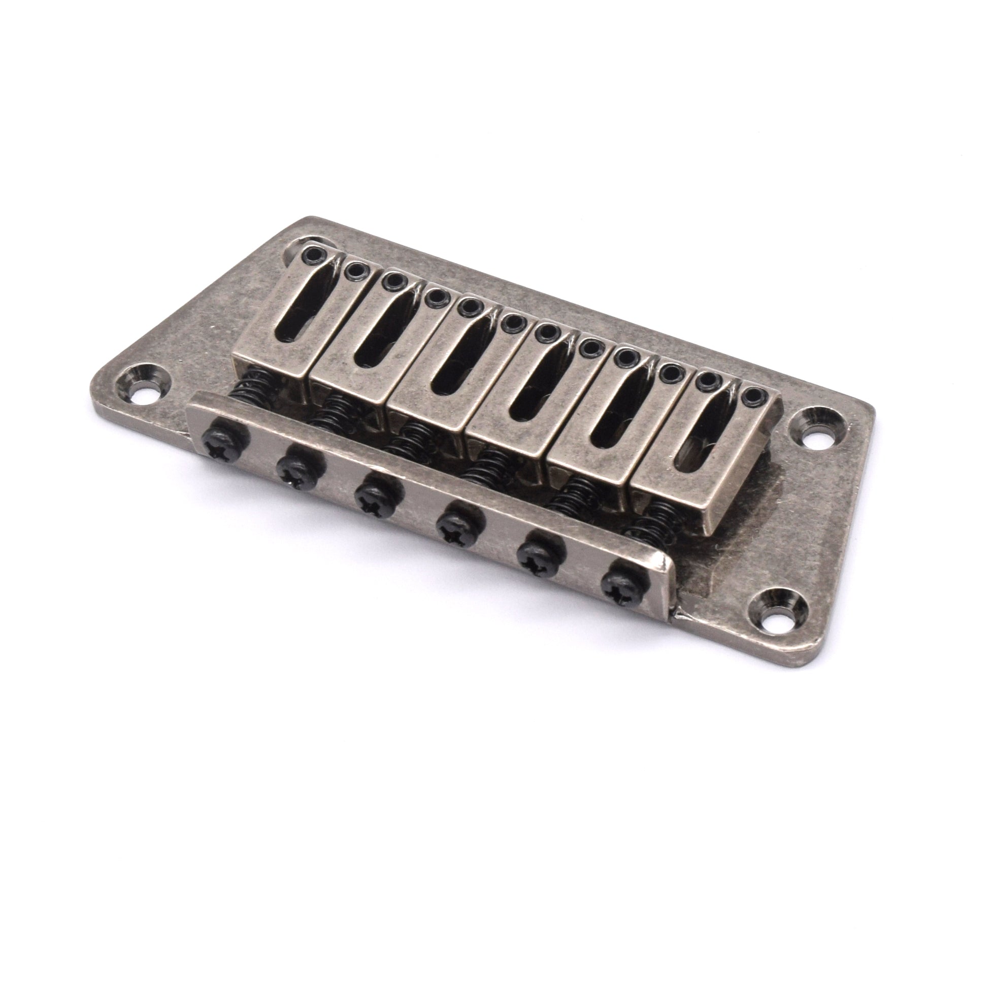 HK 6-string 78mm Roller Hardtail Bridge Electric Guitar Tail Pipe Top