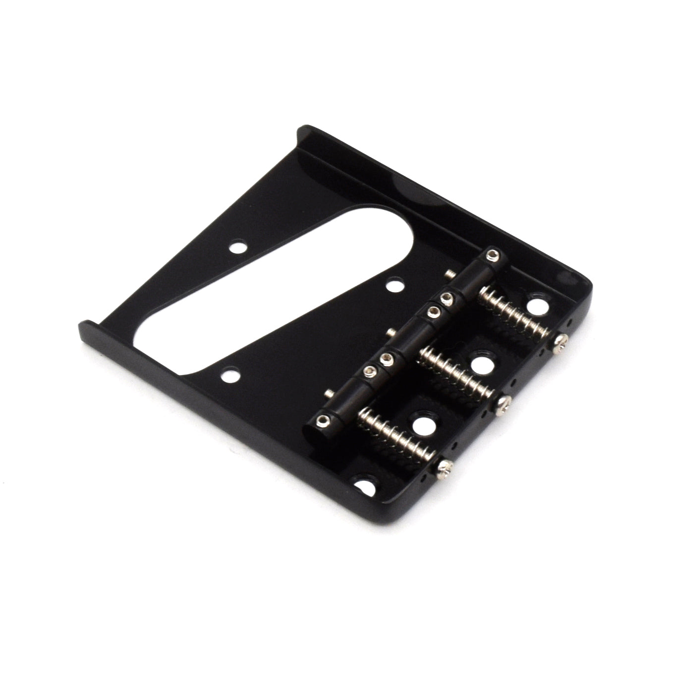 Tele Toploader Bridge KD By AxLabs Tele®-style 3-Saddle Toploader Ashtray Bridge - 4-hole Mo