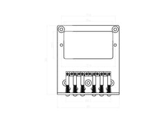 KD By AxLabs Bridge With Humbucker Mount - String-Through Top Or Body, Tele®-style - AxLabs