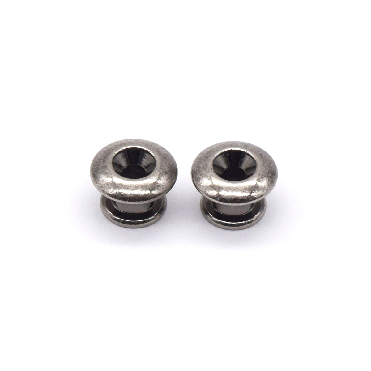 KD By AxLabs Small Strap Buttons (2) Rounded Top - 13mm Top, 10mm Bottom - AxLabs