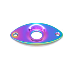 KD By AxLabs Football Shaped Steel Jack Plate With Recessed Hole - AxLabs