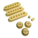 Pickup Covers, Knobs, & Switch Tips Set for Strat-Style Guitars - AxLabs
