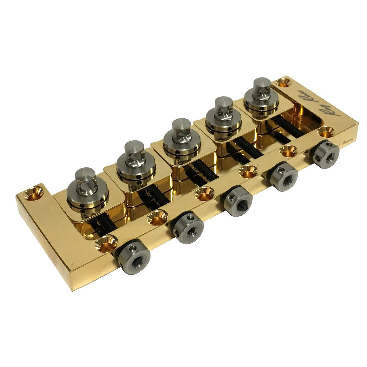 Ray Ransom Bass Ray Ross Saddle-Less 5-String Bass Bridge – AxLabs
